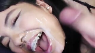 Me Laurence Pavitt Cumming On An Japanese Girls Face