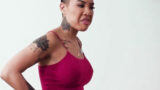 Dyke Neighbors Give Me A Taste - Skye Blue, Honey Gold