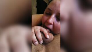 Bbw fiance deep throat