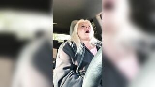 Quietly fingered myself into parking lot