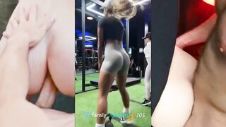 Sommer Ray's Gym Faggot