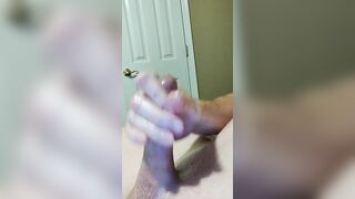 Messy Dick Masturbation With Anal Booty Plug Inside Part three