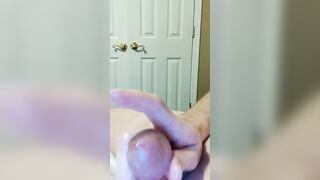 Messy Dick Masturbation With Anal Booty Plug Inside Part three