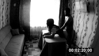 Concealed camera. 18yo college girl gets tight twat plowed inside bedro