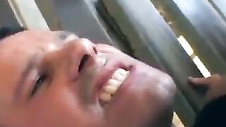 Ayla Mia gets plowed by 2 cocks