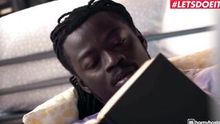 TURNED ON HOSTEL - Long Butt Teens Needs The Monstrous Ebony Penis