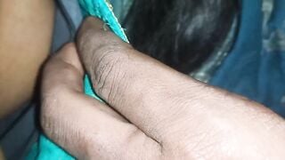 Tamil couple – romance and boob fondling