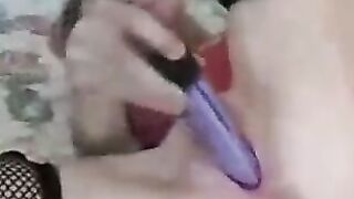Wicked Melanie ..vibrator then banged
