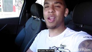 INSIDE OUTSIDE: African Bro bangs White 19 Yo inside His Vehicle and older people walk by: Chrystal Sinn - MISSDEEP.com