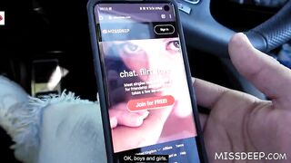 INSIDE OUTSIDE: African Bro bangs White 19 Yo inside His Vehicle and older people walk by: Chrystal Sinn - MISSDEEP.com