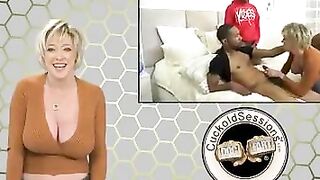 Stepmom Dee is a crazy big black cock bimbo