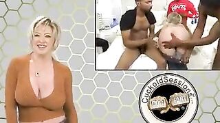 Stepmom Dee is a crazy big black cock bimbo