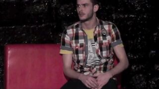 Horny John Despe waited for Byron Cohen huge cock