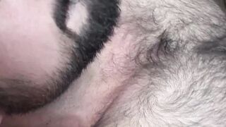Hairy Mason Lear unleashes tasty load of cum after Gavins deepthroating