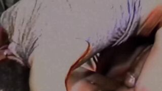 Black retro dude Steve Humper explores my shapely ass using his enormous dick
