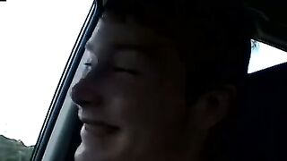 Str8Thugs.com - Horny thug Billy jerking off his juicy fuck stick in the car in solo