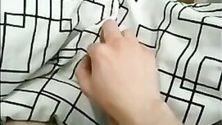 BoyDesire.com - Sean Taylor shows off his morning boner and hard uncut cock