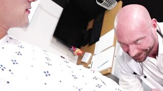 Andy Adler takes a different kind of pleasure after his stepdad bangs him