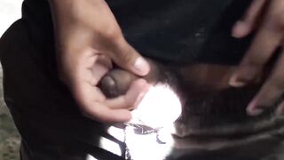 LecheLatinos.com - Young straight Latino sucks big dick and takes a raw POV pounding