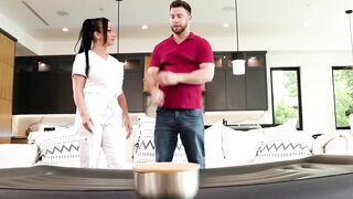 ADULT TIME - Seth Gamble First Time Slippery Nuru Rubs From Huge Titty Masseuse Jennifer White