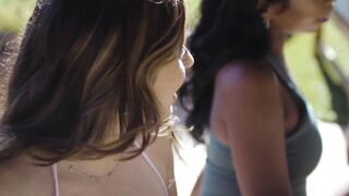 ALL WOMEN RUBS - Beauty Babes Offer Each Other Unique Meditative Grind By Their Pussies