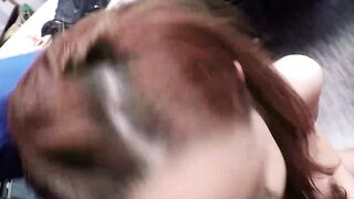 Officer Justin Magnum films Vanna Bardot sucking his dick