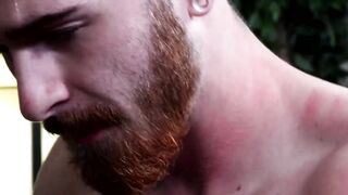 HotFamilyPorn.com - Nick Milani fucked by tattooed stepdad with massive cock