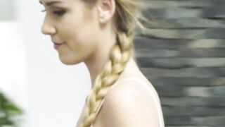 21Innocent.com - Blonde babe's anal and pussy owned in a wild session