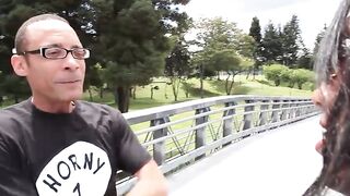 Columbian trans big booty gets huge dick rough anal fuck