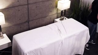 FANTASY GRIND - beauty Sexy Valentina Nappi Give A Solid HEAD Under The Table During A Rubs