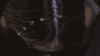 Delectable slut grabs stepsons cock after she wakes up