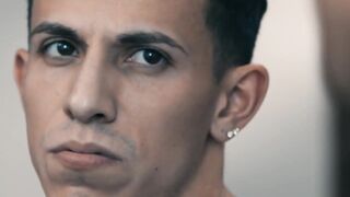 DisruptiveMovie.com - Des Irez deepthroats landlord Brandon Anderson's huge dick to p