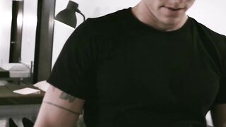 DisruptiveMovie.com - Military studs Elliot and Justin flipfuck each other's tight ho
