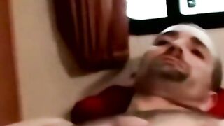 Amateurs have good time lying next to each other jerking off