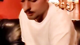 Hardcore bareback sex with twink amateurs ends with hot cum