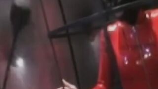 PussyCatsLatex.com - Anastasia's latex toying with leather mistress