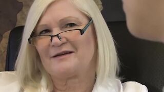 MatureLacey.com - Doctor Lacey Starr's toy and tongue treatment for patient
