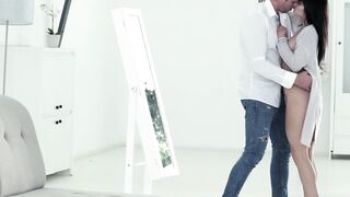 Young couple shows passion during their sex and enjoys it
