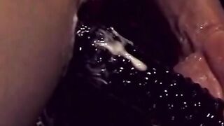 CentralFisting.com - Muscular stud self-fists and masturbates to a cum-filled climax