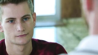 DisruptiveMovie.com - Doctor Brian Bonds raw anal stretches twink Trevor Harris' tigh