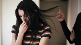 VIRGIN TABOO Pure 18 Maya Woulfe Betrays lover To Screwed Old Fem Dom Stepsister Gizelle Blanco