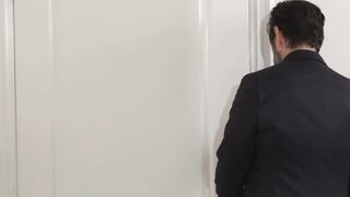Boss Victoria June Fills Her Opening At The Office two