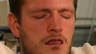 Freaky worker gets a oral sex at work