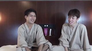 BoyzJapan.com - Sexy Asian guy sucks cock before anal fucking lover