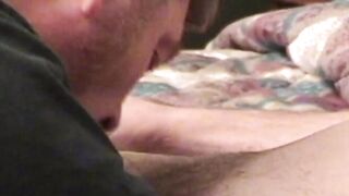 BobAuntie.com - Amateur jock dick licked by mature homo tongue intensely