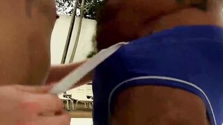 DaddyBreeding.com - Rough and muscular daddy Ray Dalton fucks sexy Colton Suede hard