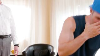 ADULT TIME - Heterosexual Jock Kyler Drayke Feels Generous Enough To Plowed His Shy Homosexual Buddy Jack Hunter