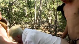 Wild twinks answer mating call and breed rough in Nature