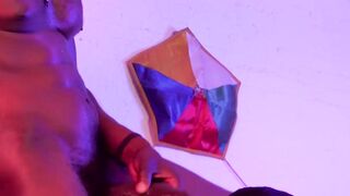 SayUncleNetwork.com - Muscly ebony overpowers Latino bottom for a raw anal invasion