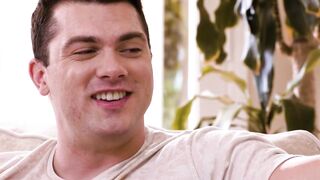 ADULT TIME - Curious Heterosexual Buddies Collin Simpson and Jim Fit Wank and Try Anal Sex Together